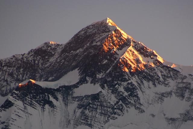 マナンから眺めたアンナプルナⅡ（Annapurna Ⅱ：7,937m）