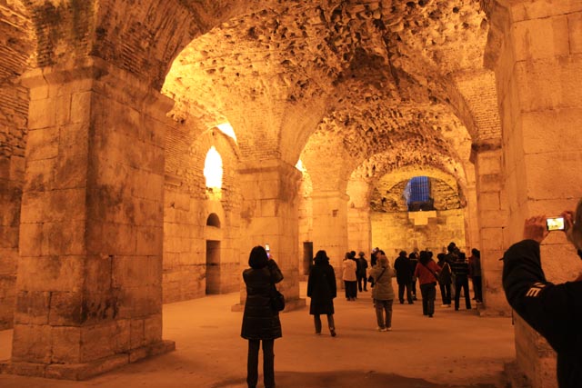 スプリットのディオクレティアヌス宮殿（Palace of Diocletian, Split）