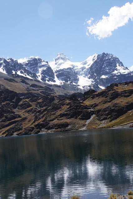 ボリビアのチアルコタ湖（laguna chiar kota：4,660m）