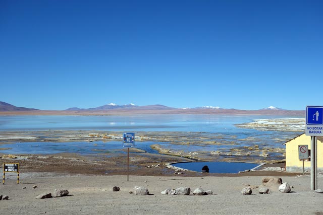 ボリビアのサラダ湖（Laguna Salada：4,400m）