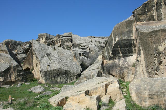 ゴブスタン遺跡の写真