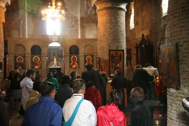 グルジア／トビリシのアンティイコン教会（Anchiskhati Basilica of St Mary in Tbilisi）