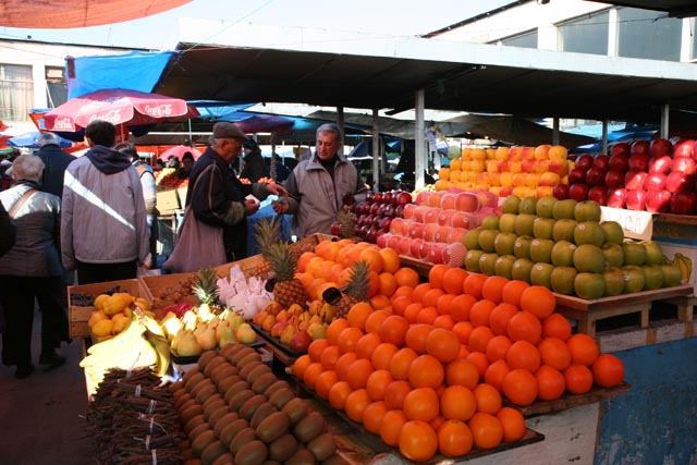 トビリシ市場の写真