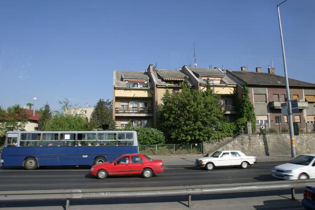 ブダペスト郊外や市街の風景