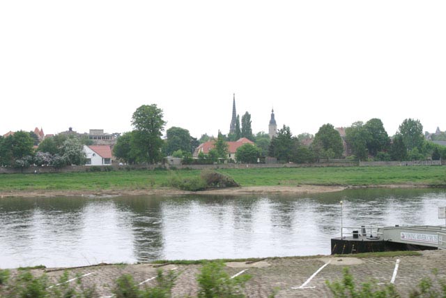 ドイツのマイセン／エルベ川（Meissen／Elbe）