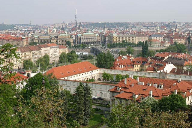 プラハ市街の写真