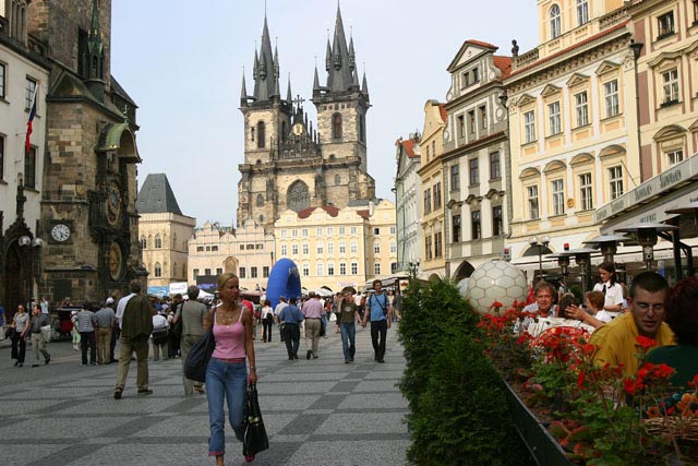 プラハ旧市庁界隈