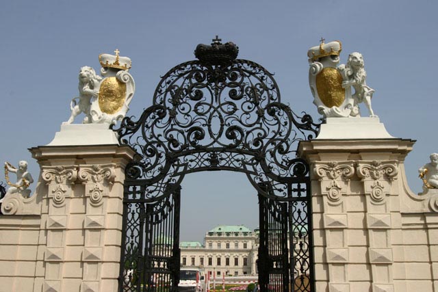 ウィーンのベルベデーレ宮殿