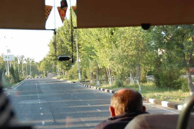 トルクメニスタン／ウズベキスタン国境からブハラへの道中写真