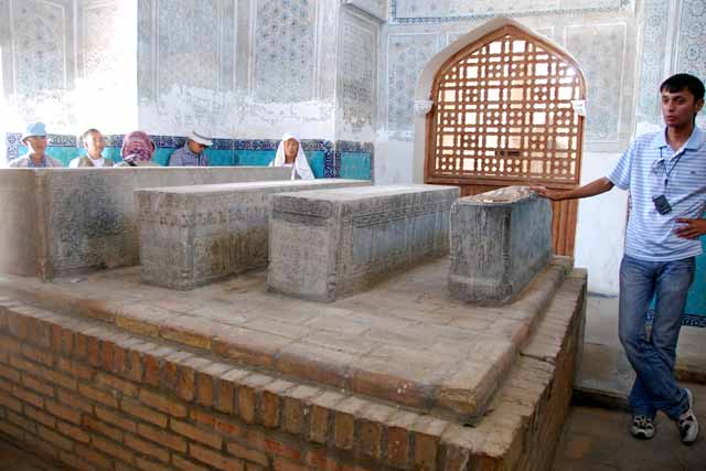 シャフリサブスのウルベグ子孫廟（Ulugh Beg family tombs in Shahrisabz）