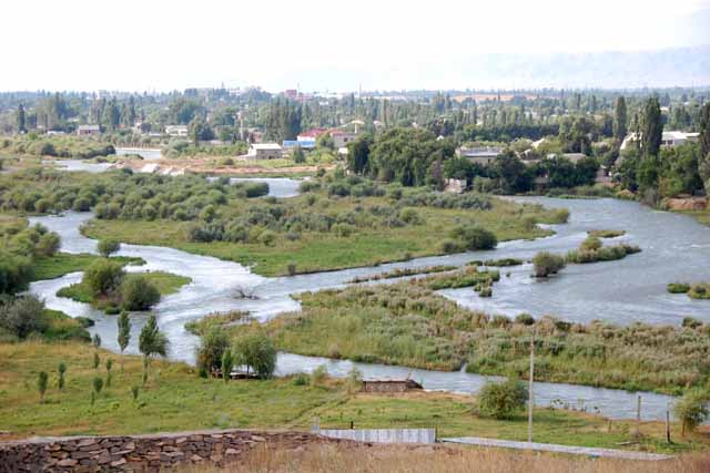 カザフスタン／タラス川（Kazakhstan／river Taraz）