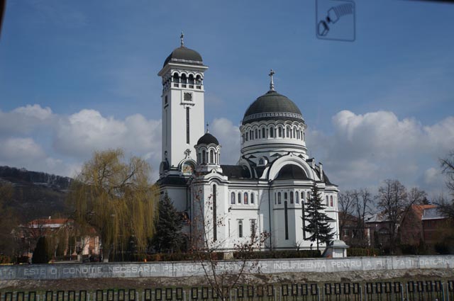 シギショアラ新市街のルーマニア正教会（Romanian Orthodox Church of Sighisoara）