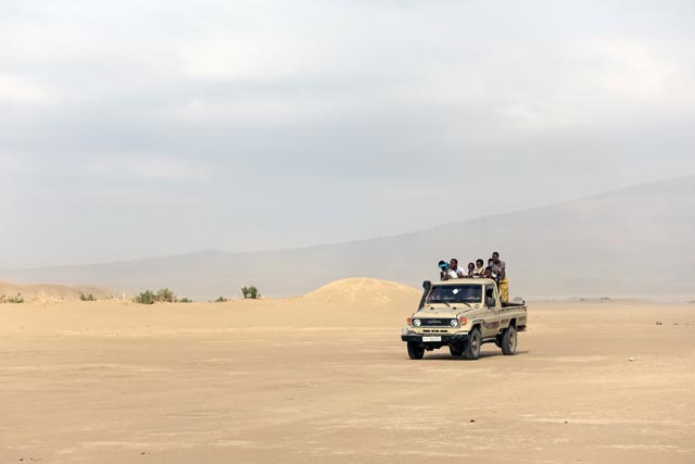 ダナキル砂漠（エチオピア）