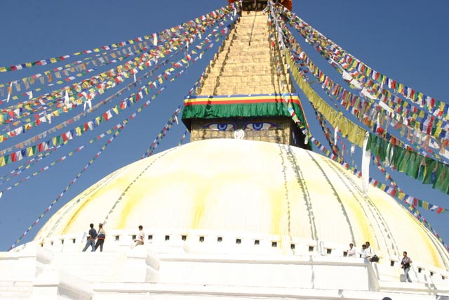 カトマンドゥのボダナート（Boudhnath in Kathmandu）