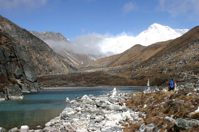 ネパール／ゴーキョ第一湖（Nepal／Gokyo first lake）