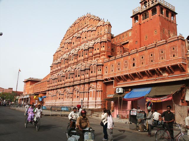 ジャイプール／風の宮殿（Hawa Mahal in Jaipur）