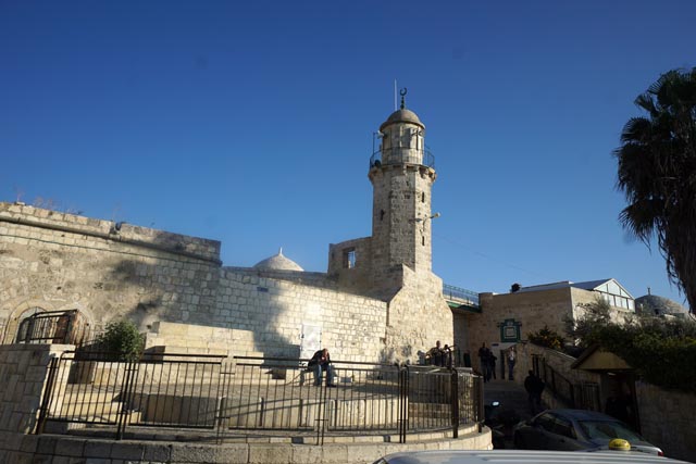 オリーブ山（Mount of Olives）のモスク