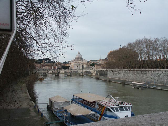 イタリアのローマ／テヴェレ川（Italy／Tevere）