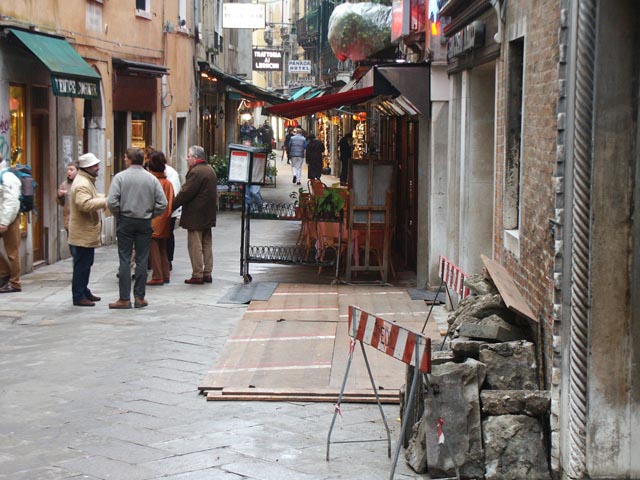 ベネチアの街の眺め