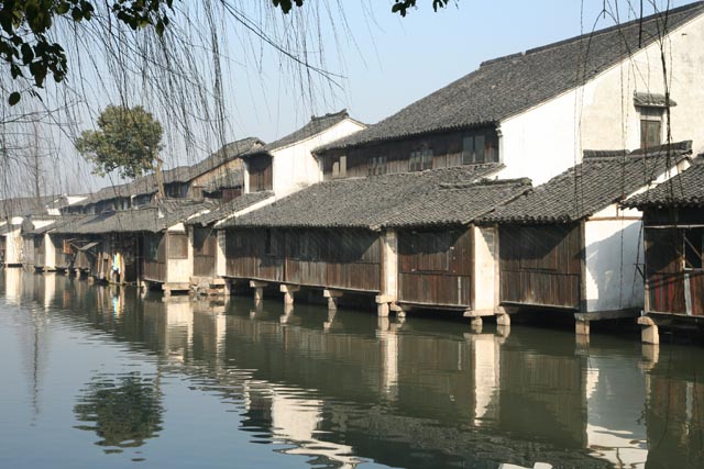 中国／烏鎮の運河（Canals in Wuzhen, China）