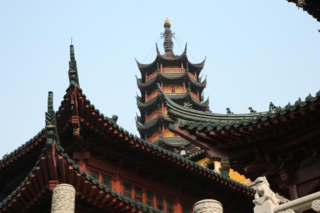 鎮江の金山寺（Jinshan temple in Zhenjiang）