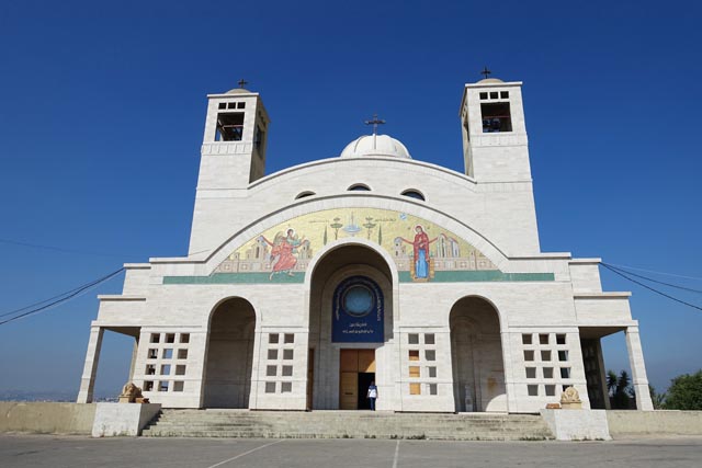 マグドゥーシュ村の私達の待っている聖母マリア教会（レバノン）
