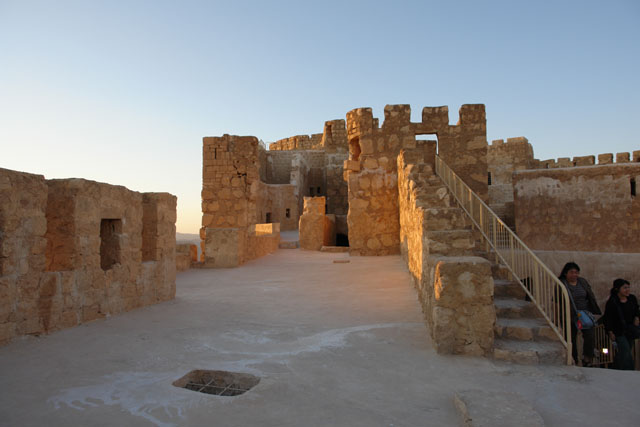 シリアのパルミラ／アラブ城（Arab castle in Palmyra）