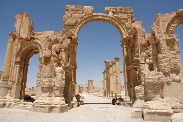 シリア／パルミラ遺跡（Site of Palmyra）1980年文化遺産