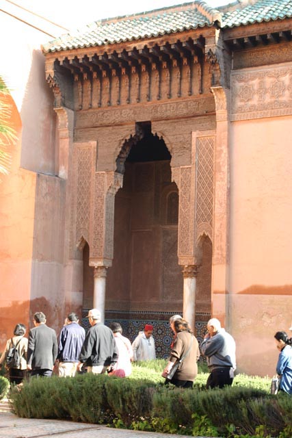 マラケシュのサード王朝のお墓（Saadin Tombs in Marrakech）