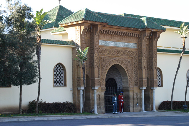 モロッコ／ラバトの王宮（the Royal palace of central Rabate）