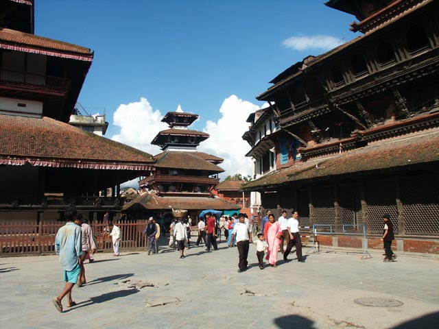 ネパールの旅2002：ダルバール広場