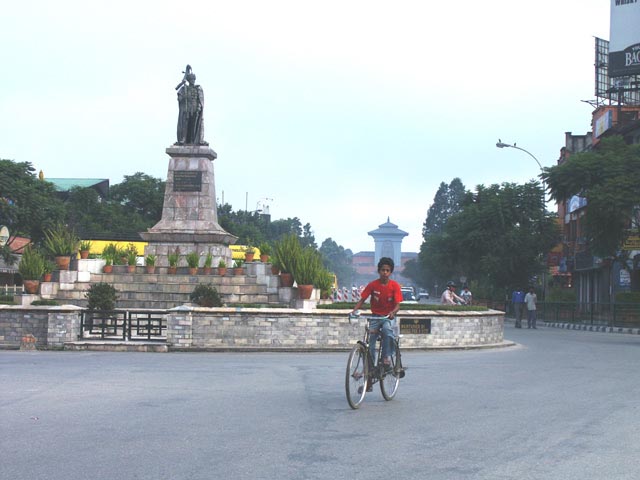 カトマンドゥ市街の写真