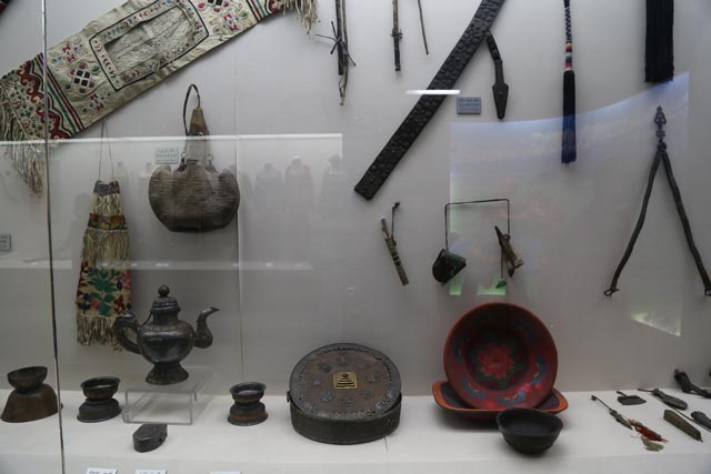 新疆ウイグル自治区博物館での写真