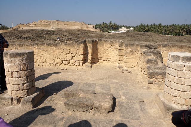 アルバリード遺跡のグランドモスク（the grand Mosque ruins at Al Baleed）