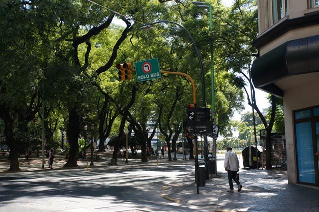 ブエノスアイレスの街での写真