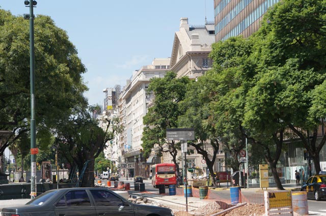 ブエノスアイレスの街での写真