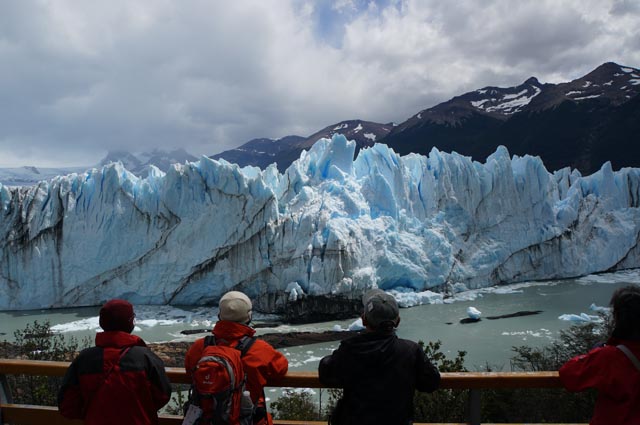 午後のペリトモレノ氷河での写真