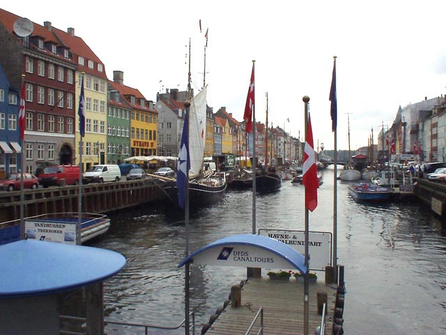 コペンハーゲン運河周辺