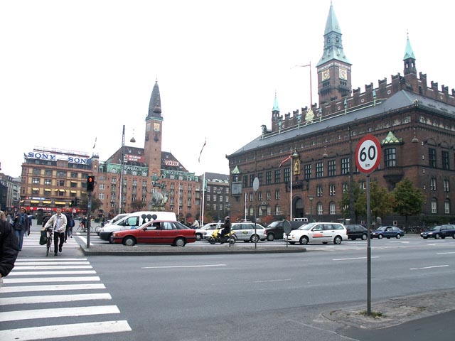 コペンハーゲン市街地