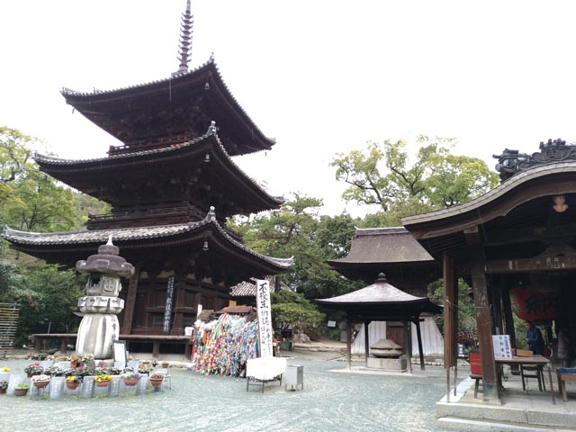 第51番 熊野山 虚空蔵院 石手寺の三重塔