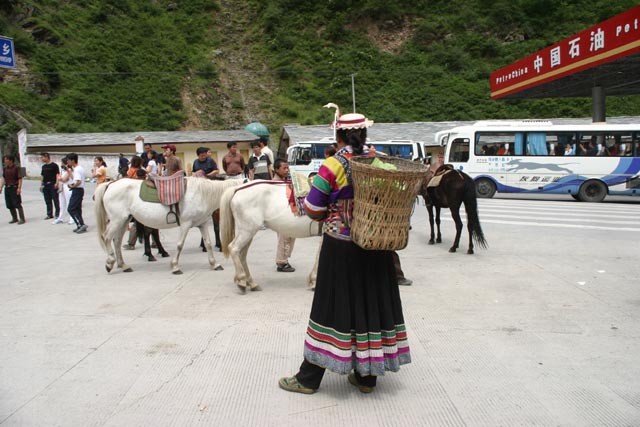 白馬蔵族郷（Baima Tibetan Township）