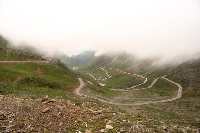 四姑娘山手前の巴朗山峠（Balang Pass／4,320m）