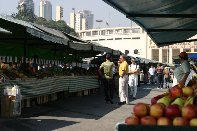 サンパウロの市場