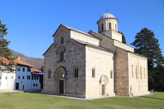 コソボの中世建造物群（Medieval Monuments in Kosovo）のセルビア正教会デチャニ修道院