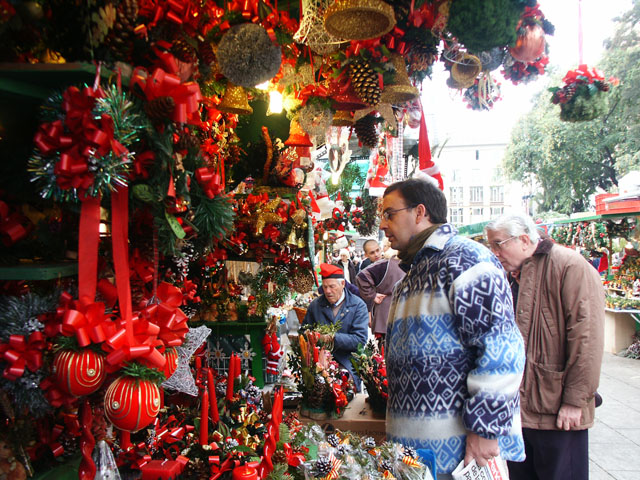 スペイン／バルセロナのクリスマス市（Christmas market in Barcelona）