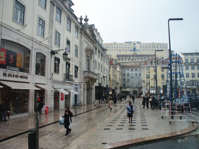 リスボン市街の風景