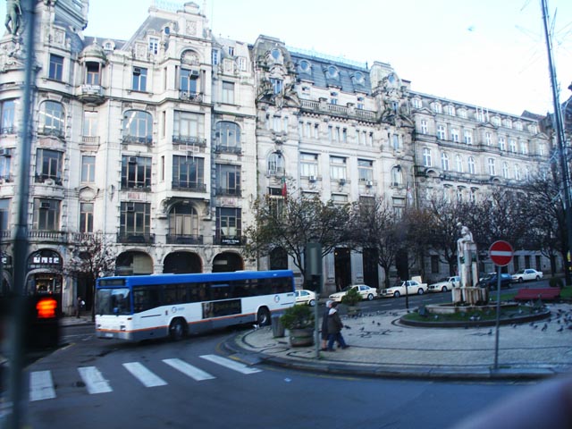 ポルト市街の光景
