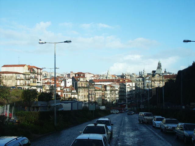ポルト市街の光景