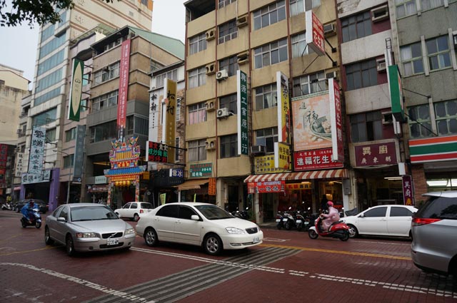 台南の街風景
