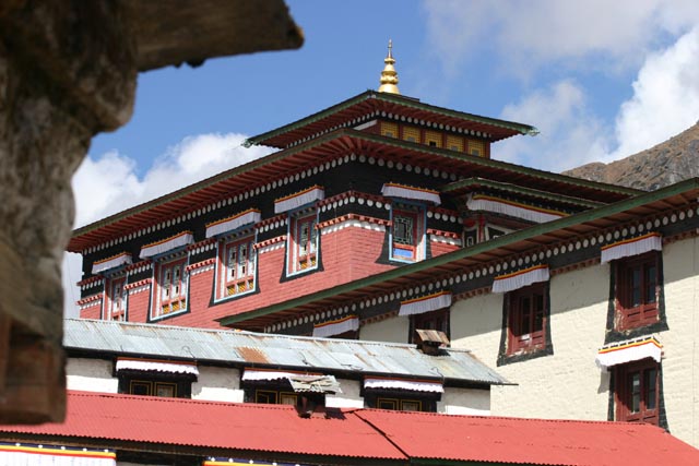 タンボチェゴンパ（僧院）周辺の写真